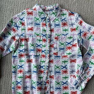 Linen Boden Union Jack Shirt